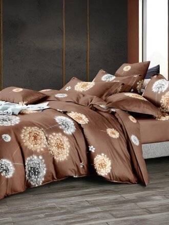 Цветы, коричневый 20/126-AC