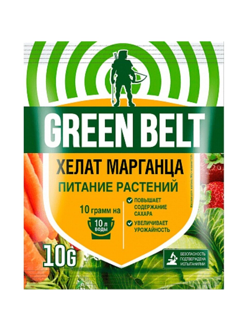 Удобрение Хелат марганца, порошок, 10 г, Green Belt