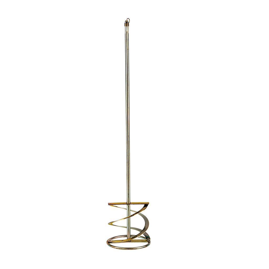 Насадка-миксер для красок и штукатурных смесей, диаметр 120х600 мм, оцинкованная, SDS-Plus, Denzel, 848847