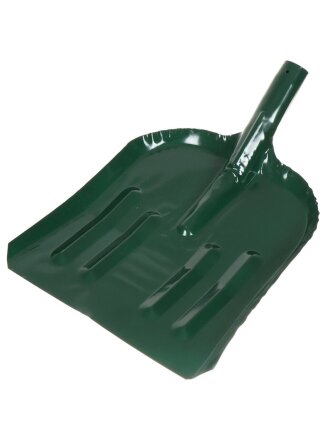 Лопата для снега сталь, 320х350 мм, без черенка, тулейка 40 мм, ЛУ-0039