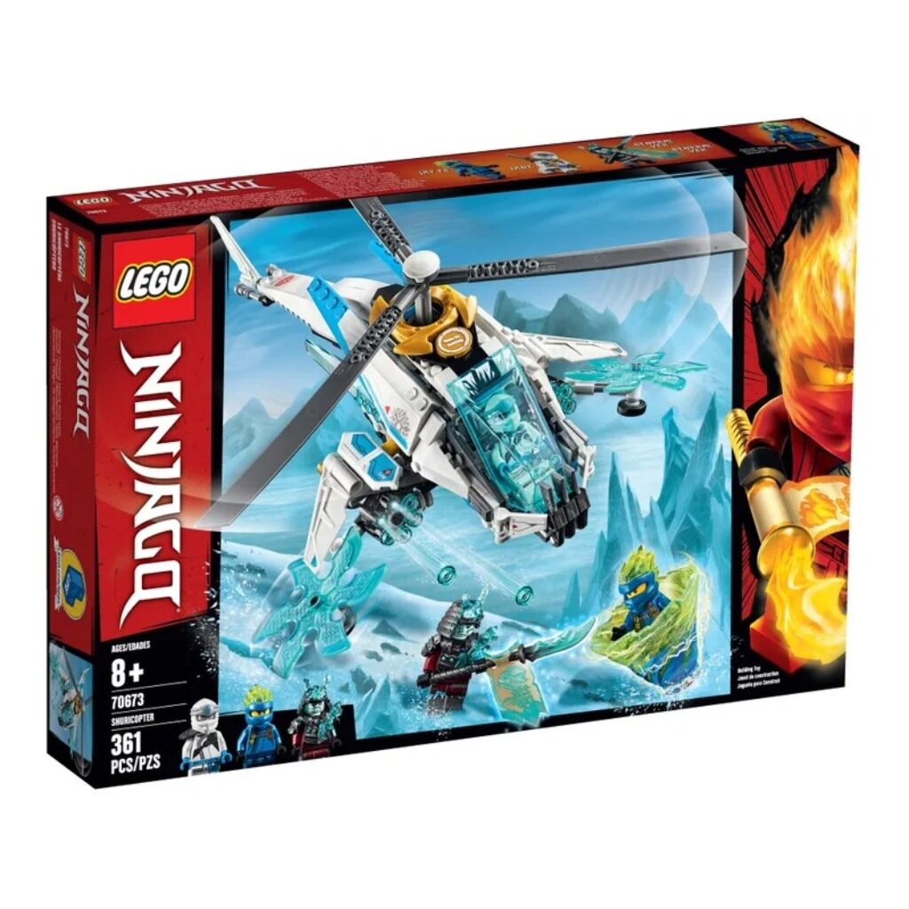 Конструктор Lego, Ninjago, Шурилет, 7-9 лет, 361 деталь, 70673 - купить  оптом со складов в Москве и Воронеже - оптовая база Спектр