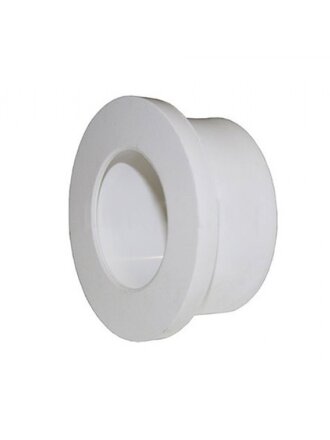 Бурт полипропилен, d40 мм, для муфты, белый, Valfex