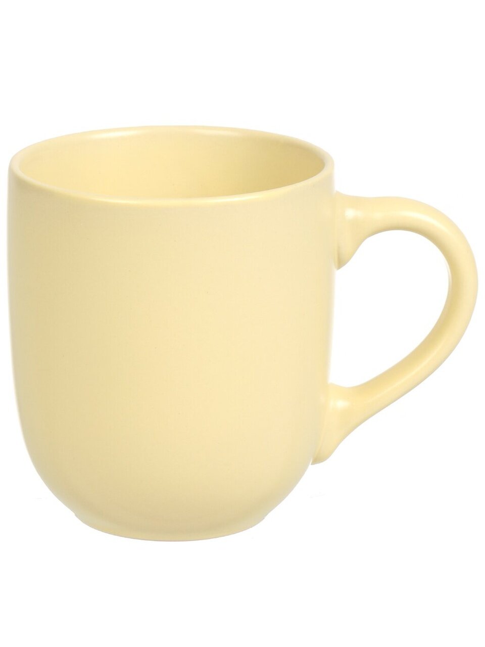 Кружка керамика, 350 мл, 425-139, однотонный/микс