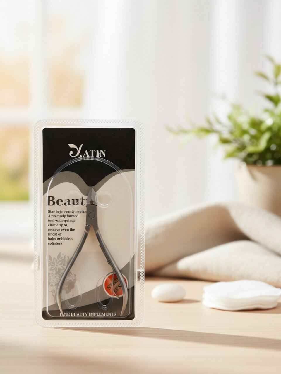 Кусачки маникюрные нержавеющая сталь, Y4-11553