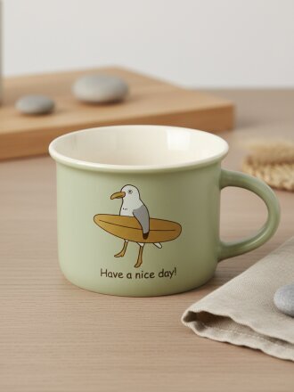 Кружка фарфор, 160 мл, Vacation, Atmosphere, AT-K3598