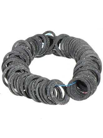 Прокладка сантехническая для американки, 100 шт, 1"1/2, паронит, СантехКреп, 2.9.23.