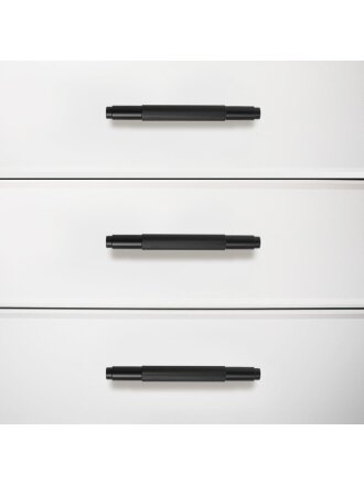 Ручка-скоба мебельная StahlBuro, AP2309-96, 2 шт., матовый черный, 16775