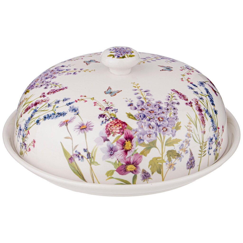 Блюбо круглое с крышкой Lefard &amp;quot;прованс лаванда&amp;quot; 23 см., 104-851