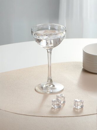 Бокал для коктейлей, 120 мл, стекло, Glasstar, Радуга, RN2059