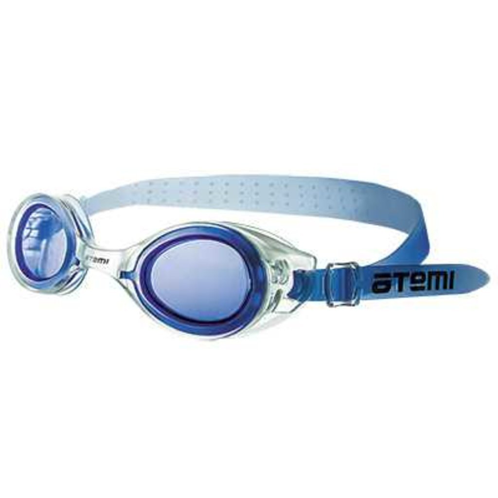 Очки для плавания Atemi, дет.,силикон (бел/син), N7301, 00000098110