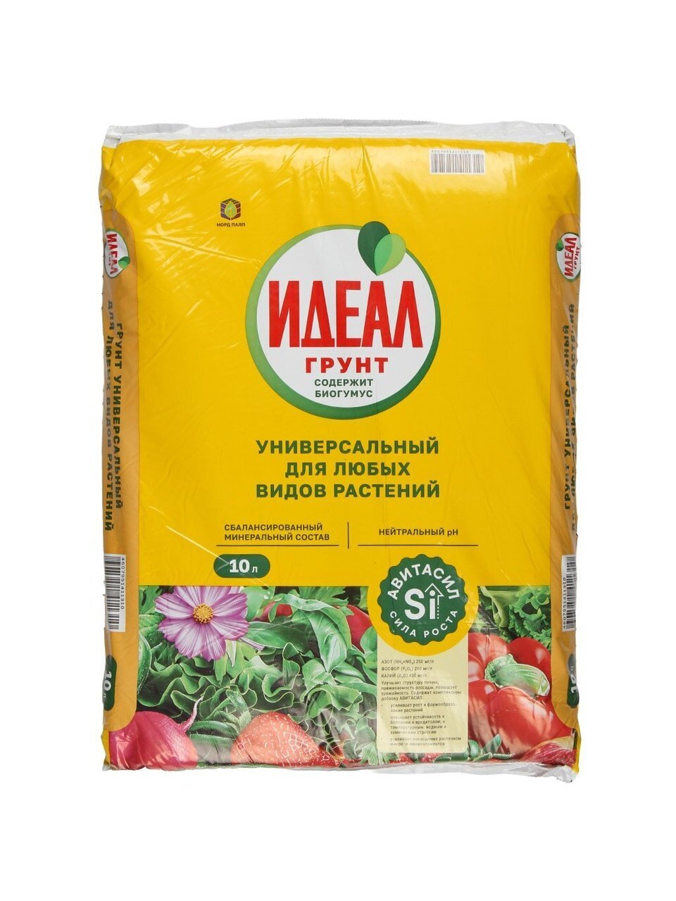 Грунт универсальный, 10 л, Идеал