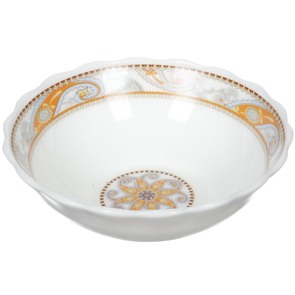 Салатник стеклокерамика, круглый, 15 см, Ориент, HW-60/6721