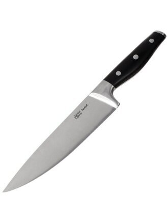 Нож кухонный Tefal, Jamie Oliver, поварской, нержавеющая сталь, 20 см, рукоятка пластик, K2670144