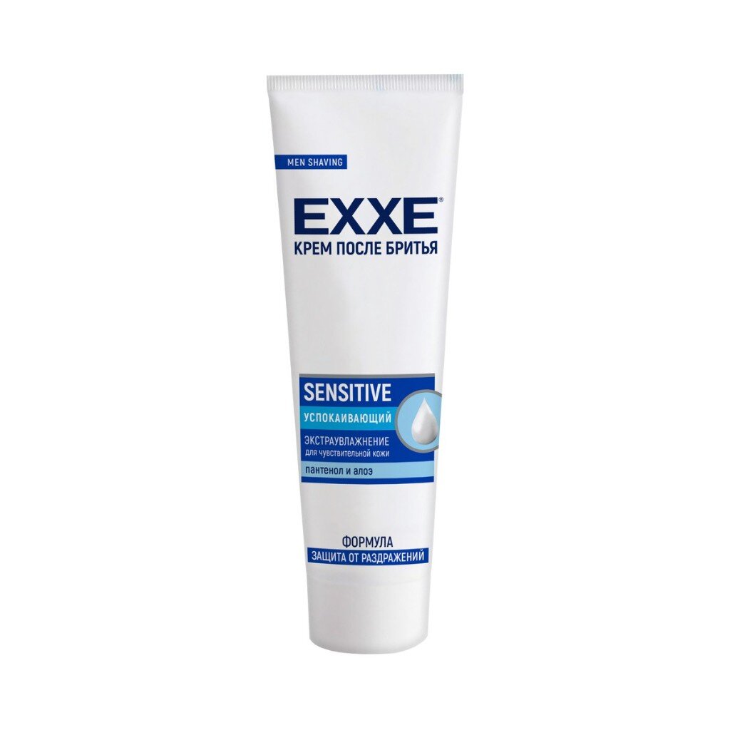 Крем после бритья, Exxe, Sensitive, для чувствительной кожи, 80 мл