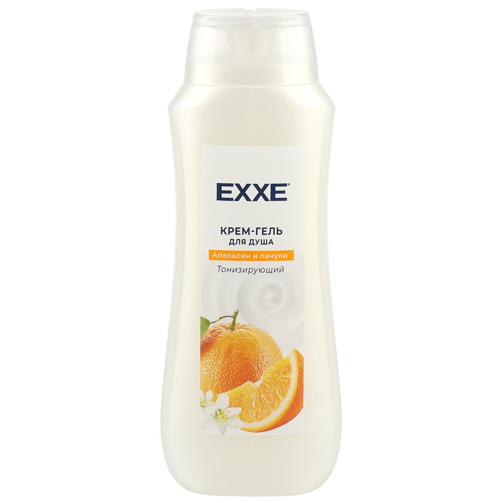 Гель для душа Exxe, Апельсин и пачули, 400 мл крем гель для душа milk молоко и апельсин 800 мл