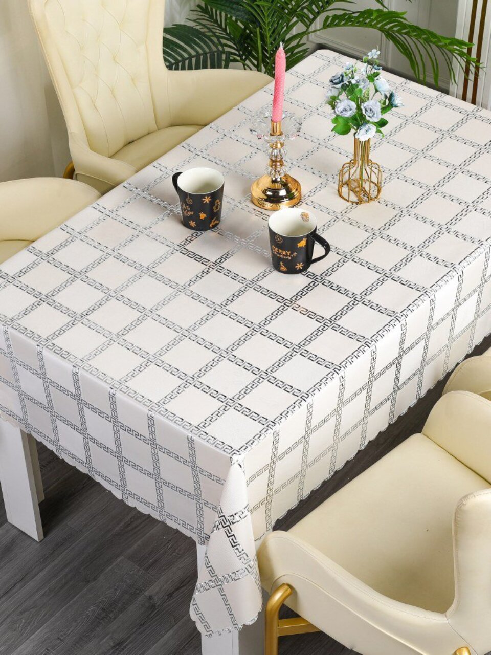 Клеенка Silvano, 1.37х20 м, ПВХ на тканевой основе, PS-7162B