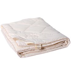 Одеяло 2-спальное, 170х210 см, Цветок хлопка, волокно хлопковое, 300 г/м2, всесезонное, чехол 100% хлопок, Бел-Поль