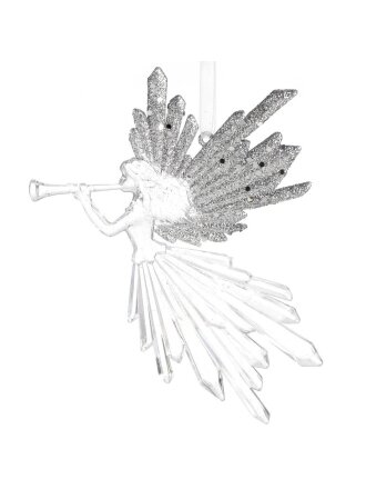 Елочное украшение Льдинка, 16x10 см, Y4-8477