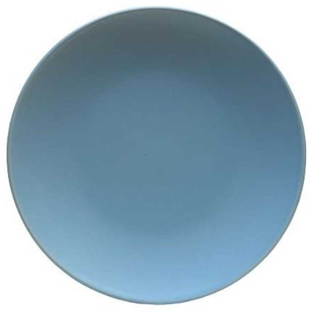 Тарелка обеденная, керамика, 20 см, круглая, HX960104, голубая