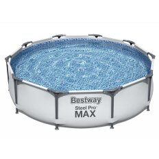 Бассейн каркасный Bestway, 305х76 см, Steel Pro Max Frame Pool, 56406, 4678 л