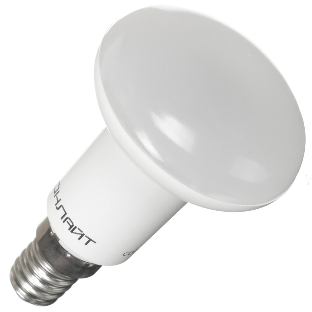 Лампа светодиодная E14, 5 Вт, 60 Вт, рефлектор, 2700 К, свет теплый белый, Онлайт лампа светодиодная онлайт е27 12 вт 2700 к 1000 лм грушевидная
