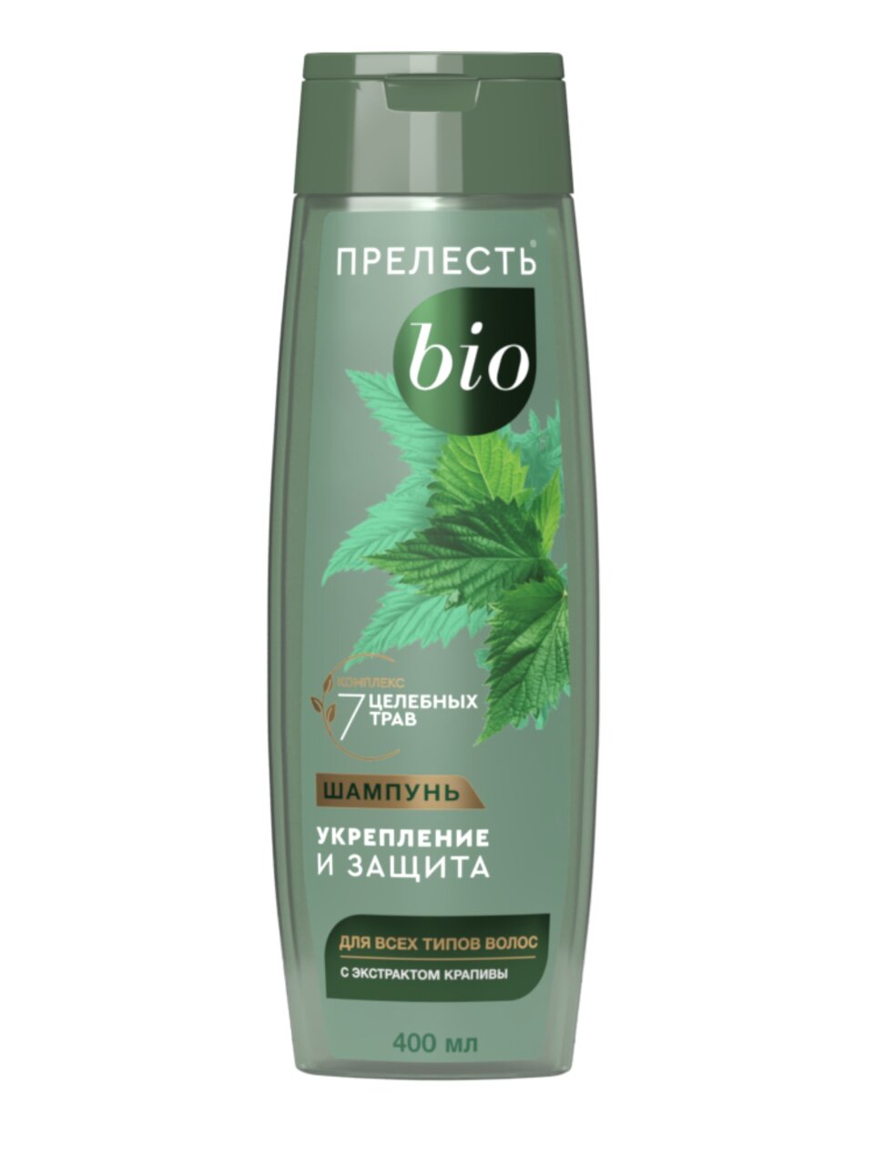 Шампунь Прелесть Био, Укрепление и Защита, для всех типов волос, 400 мл