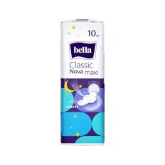 Прокладки женские Bella, Classic Nova Maxi, 10 шт, BE-012-MW10-E04