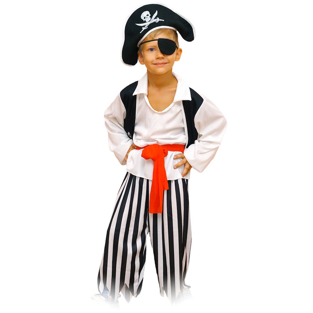 Карнавальный костюм Пират 389180, рост 122 см