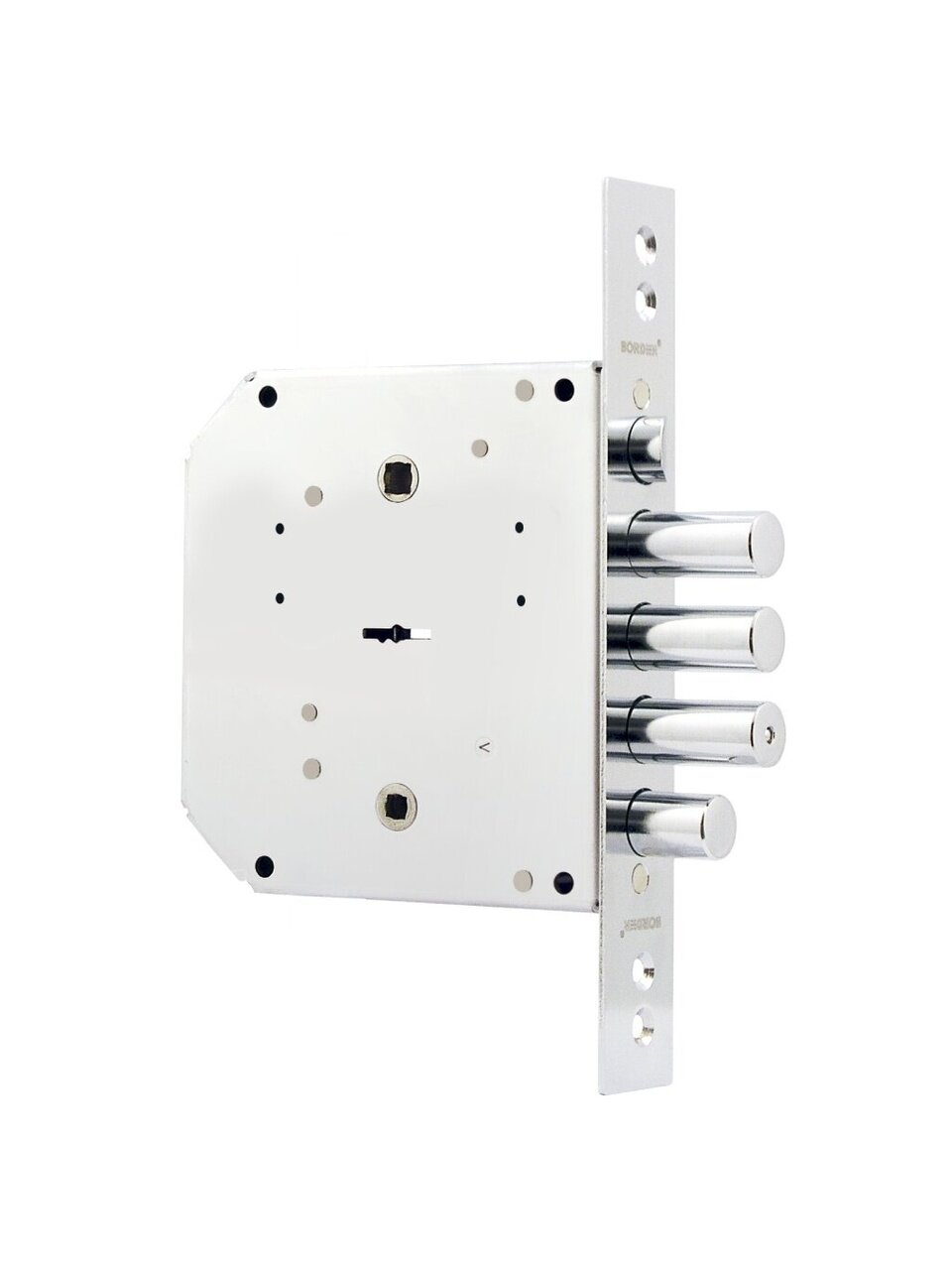 Замок врезной Border, 77412-ЗВ9-6ЛКЗ, без ручки, сувальдный