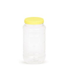 Банка для сыпучих продуктов, пластик, 3 л, с крышкой, Альтернатива, М956