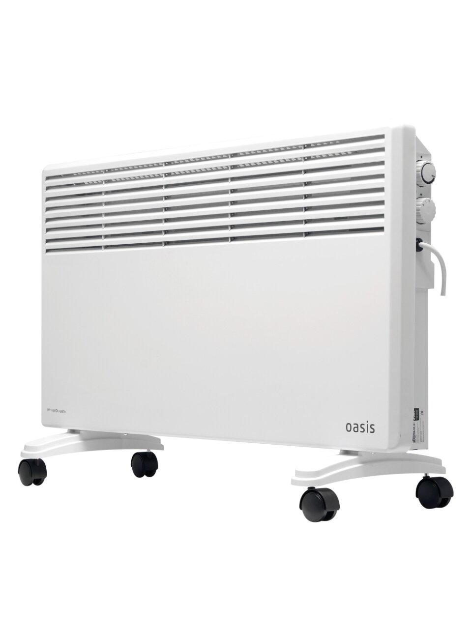 Конвектор Oasis, напольный/настенный, 2.5 кВт, 30 м2, LK-25 U