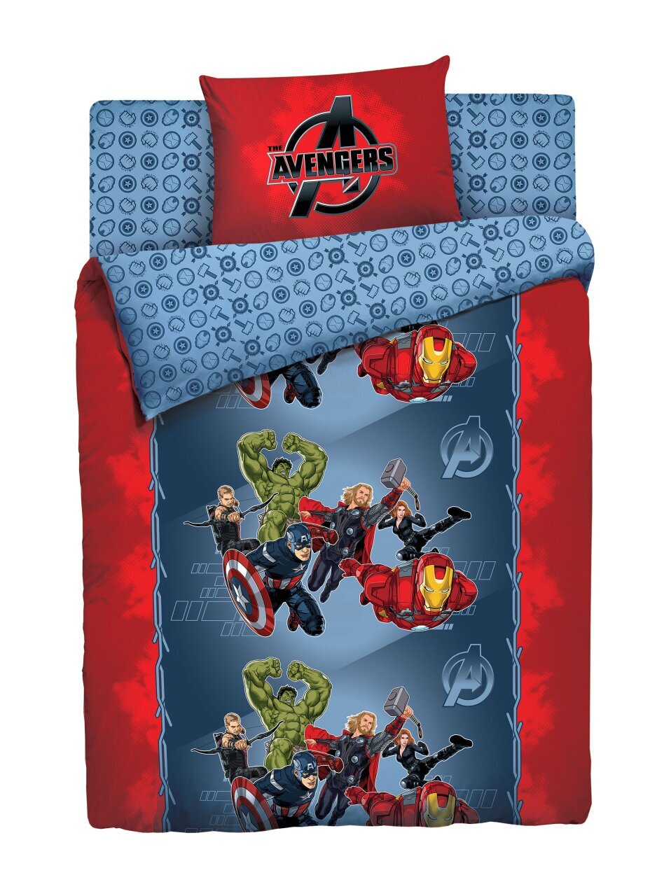 т КПБ детский 1,5сп MARVEL 1551 30/1+31/1+32/1 РФ 13 01 Мстители бязь 168107