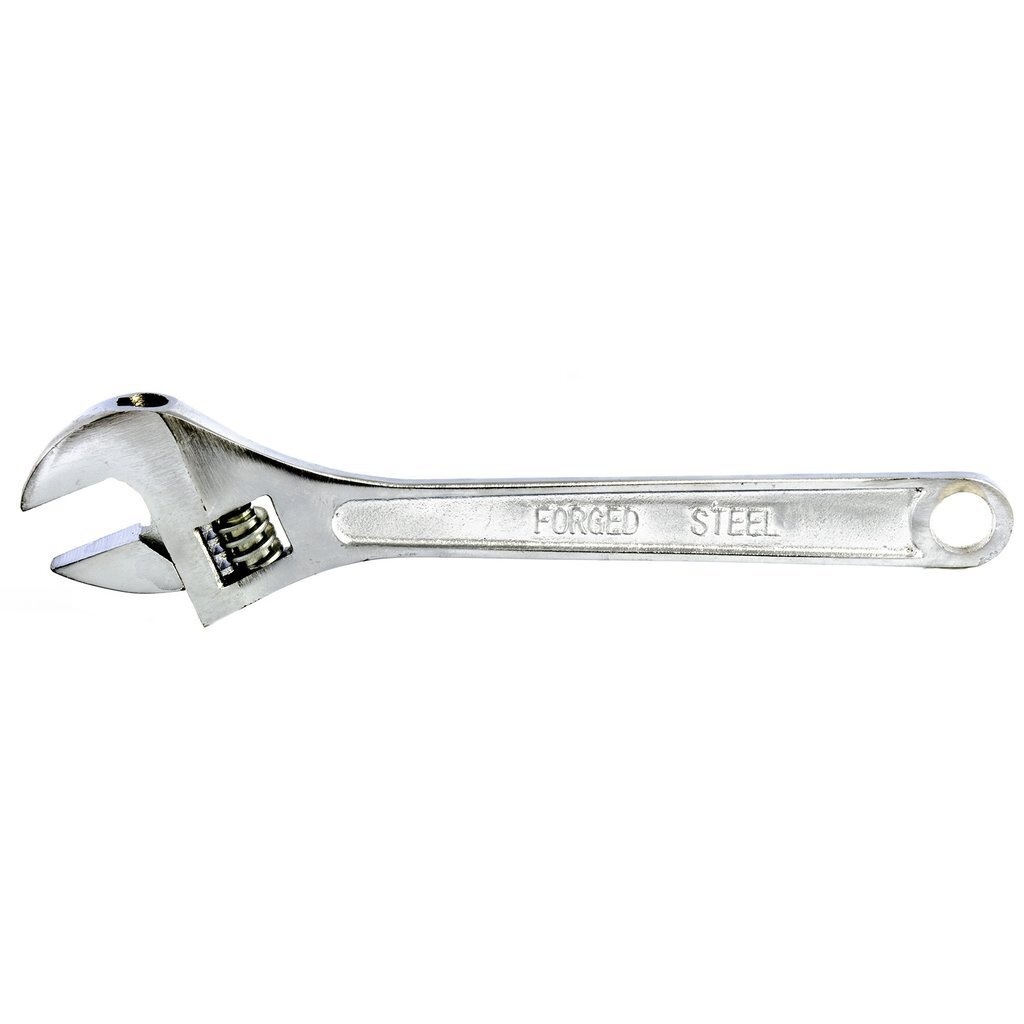 Ключ разводной, 375 мм, хромированный, Sparta, 155405
