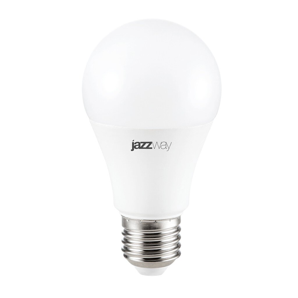 Лампа светодиодная E27, 11 Вт, 100 Вт, груша, 3000 К, свет теплый белый, JazzWay, PLED-ECO kitfort настольная лампа кт 3325