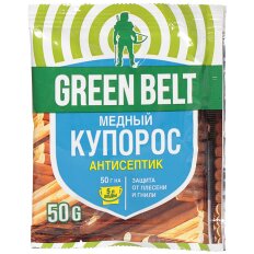 Медный купорос 50 г, антисептик, Green Belt, 01-681