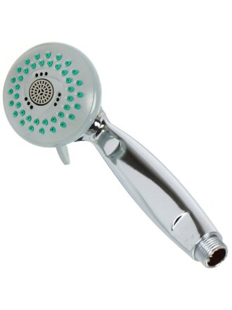 Лейка для душа, пластик, 3 режима, индивидуальная упаковка, хром, ComfortFactor, M-1104, 51369-10