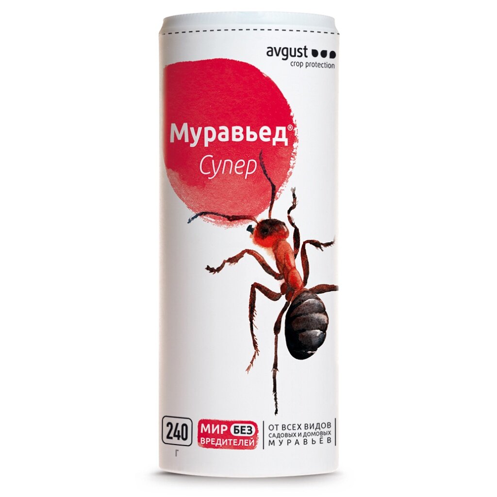 Инсектицид Муравьед Супер, от муравьев, гранулы, 240 г, Avgust