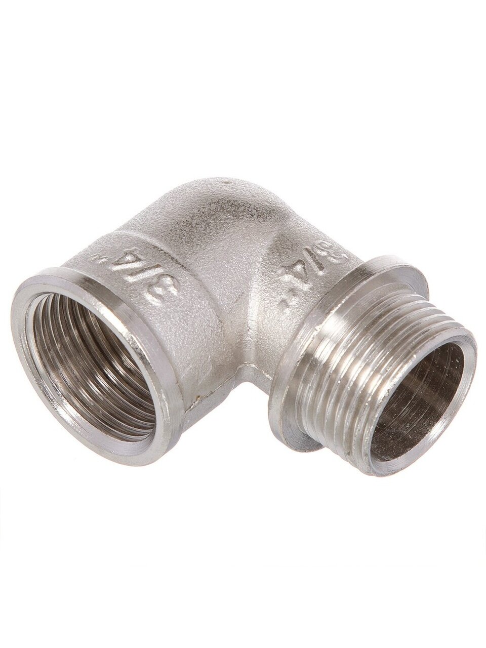 Уголок 3/4&amp;quot;, 90 °, г-ш, никель, STI