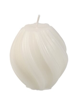 Свеча декоративная, 10.5х6.5 см, фигурная, молочная, парафин, А030156