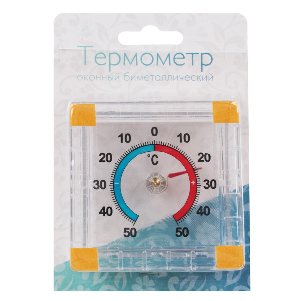 Термометр уличный, Биметаллический, блистер, ТББ термометр комнатный модерн блистер тб 189