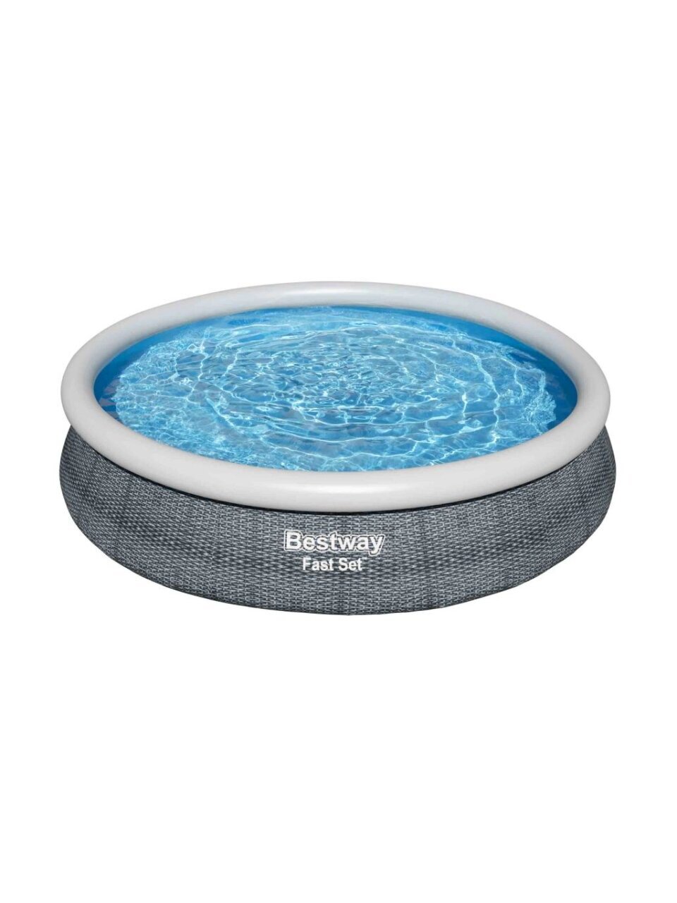 Бассейн надувной Bestway, 366х76 см, Fast Set, 57443, 5377 л