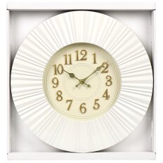 Часы настенные, кварцевые, 40.3 см, круглые, полимер, Y4-6879