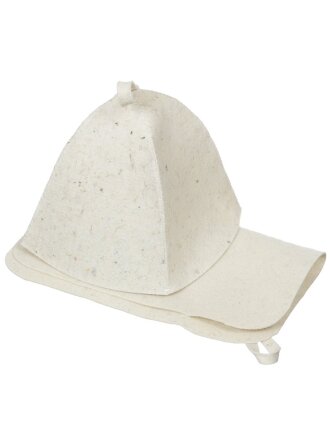 Набор для бани 2 предмета, шапка, коврик, Банные штучки, Hot Pot, 42006