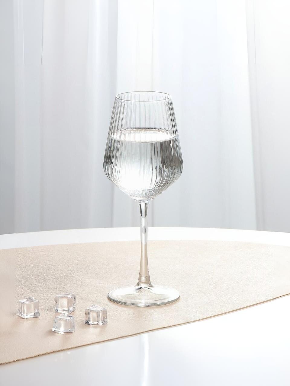 Бокал для вина, 350 мл, стекло, Pasabahce, Allegra Optik, 440534SLB