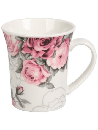 Кружка керамика, 350 мл, Букет, 425-128