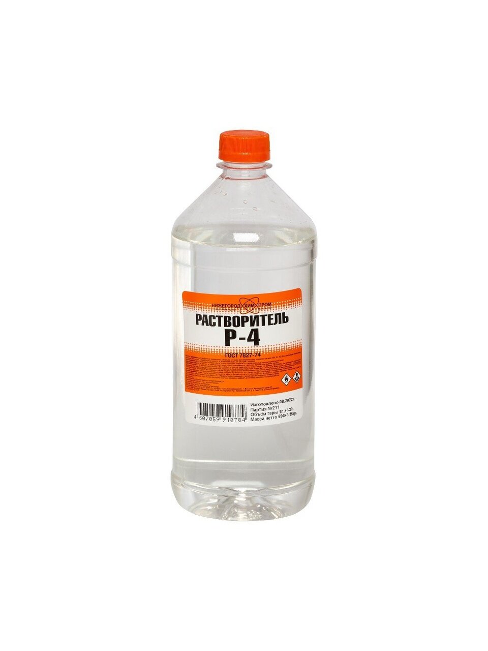 Растворитель Р-4, 1 л, НХП, ГОСТ