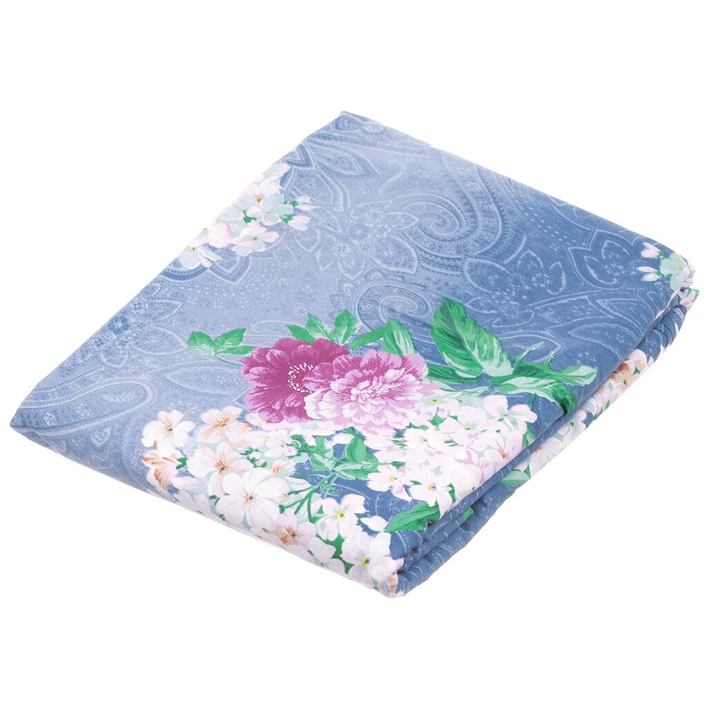 Пододеяльник 2-спальный, 175 х 215 см, бязь, в ассортименте, Романтика, 014754