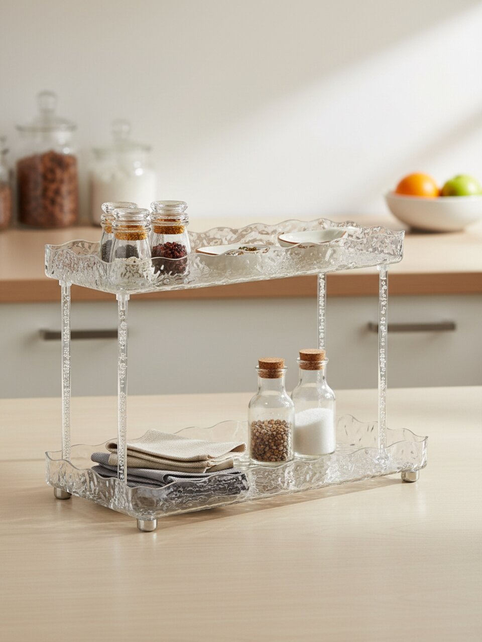 Полка универсальная, пластик, 31.8х16.5х21.2 см, Y4-11264