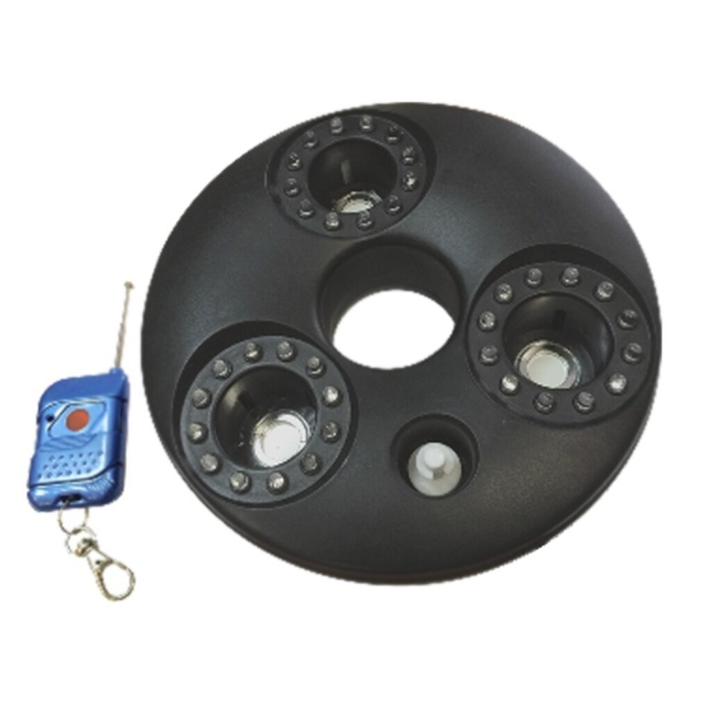 Генератор тумана для бассейна, мощность 75W, с подсветкой и пультом, PJ-2CRGB-R