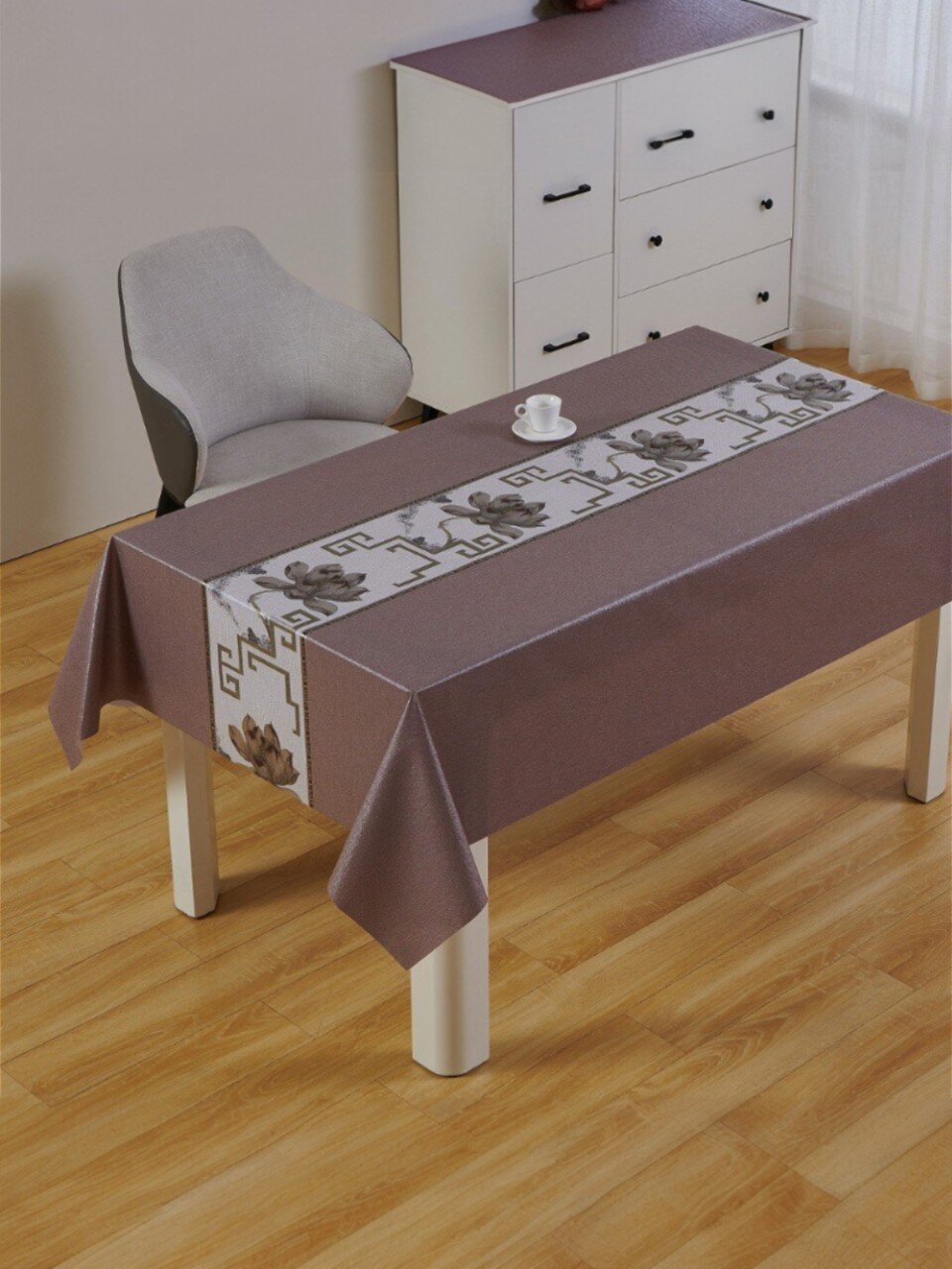 Клеенка Silvano, 1.39х20 м, ПВХ на тканевой основе, PW195-041-XR864